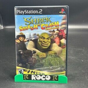 Shrek Smash N' Crash Racing PS2 (PlayStation 2) Complete W/ Manual